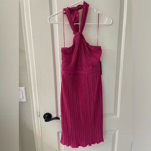 New with tags pink satin dress